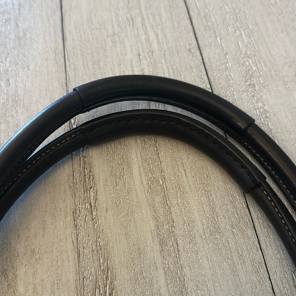 Authentic Coach SOHO Leather whipstitch Tote Style 5770 Black - Picture 9 of 13